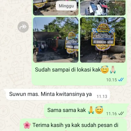 Pengiriman Papan Bunga Duka Sawah Lama Ciputat